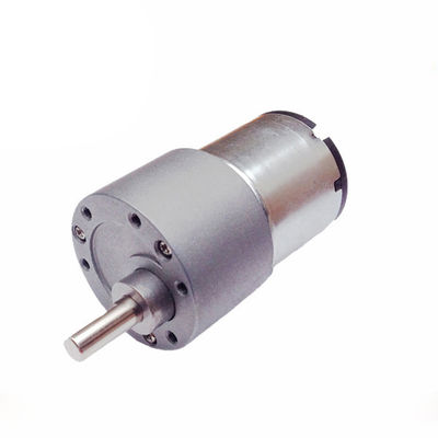 Moteur de boîte de vitesses 37 mm 12V 24V moteur CC 45 Rpm Faible bruit couple élevé