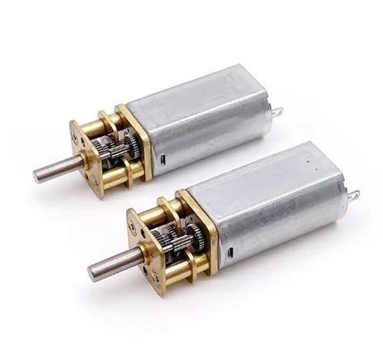 Moteur à engrenages à courant continu 3V 6V 12V 24V Diamètre 13mm Pour serrure de porte