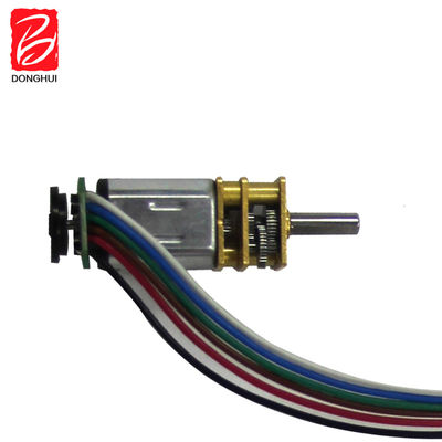 Moteur à engrenages à courant continu à micro brosse de 12 mm de diamètre GM12 - N20 Moteur à engrenages de 12 tours par minute avec codeur