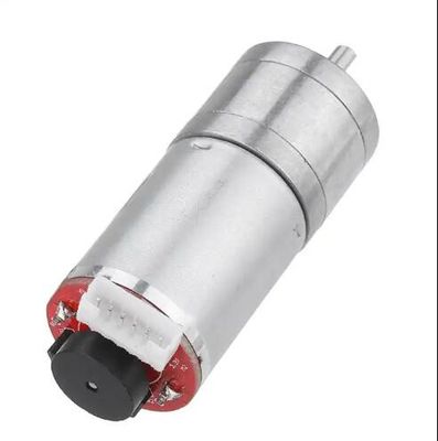 Moteur à engrenages à courant continu de 25 mm en cuivre réducteur de vitesse du moteur micro électrique à engrenages
