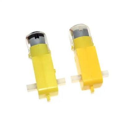 Moteur à engrenages en plastique intelligent TT 5V de 20 mm de diamètre pour les roues de voitures robotisées