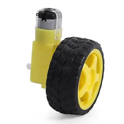 Moteur à engrenages en plastique intelligent TT 5V de 20 mm de diamètre pour les roues de voitures robotisées