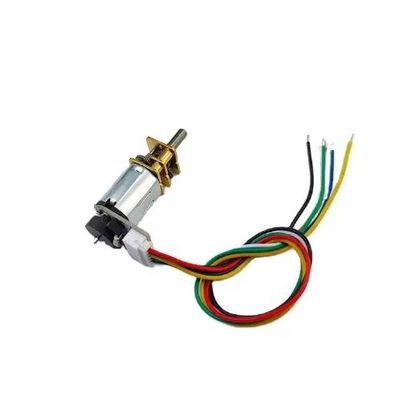 Moteur à micro engrenage à courant continu de 12 mm, moteur à impulsion de Houle, encodeur de précision, moteur à courant continu à faible décélération
