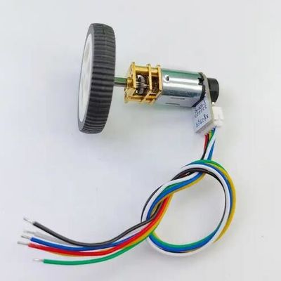 Moteur à micro engrenage à courant continu de 12 mm, moteur à impulsion de Houle, encodeur de précision, moteur à courant continu à faible décélération