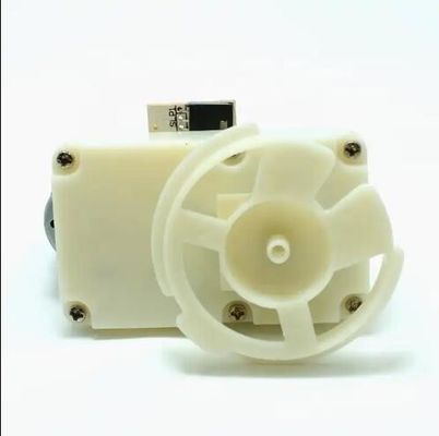 Moteur à engrenages en plastique de 24 V à 21 tours par minute 50GS 365 360 DC Moteur à engrenages carrés pour distributeur automatique intelligent