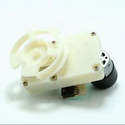Moteur à engrenages en plastique de 24 V à 21 tours par minute 50GS 365 360 DC Moteur à engrenages carrés pour distributeur automatique intelligent