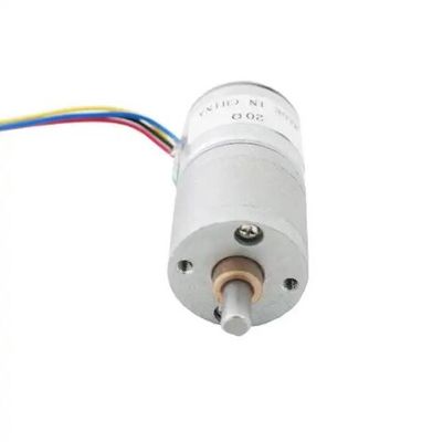 Moteur pas à pas à micro engrenage à courant continu de 5 V 20 mm 2 phase 4 moteur pas à pas à fil avec boîte de vitesses