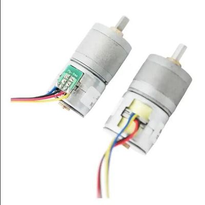Moteur pas à pas à micro engrenage à courant continu de 5 V 20 mm 2 phase 4 moteur pas à pas à fil avec boîte de vitesses