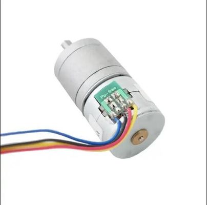 Moteur pas à pas à micro engrenage à courant continu de 5 V 20 mm 2 phase 4 moteur pas à pas à fil avec boîte de vitesses