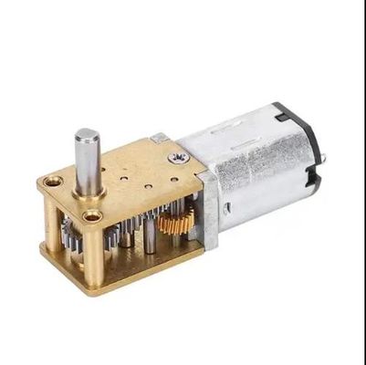3V - 6V Angle droit horizontal DC moteur à engrenage à vers à courte portée basse vitesse couple élevé