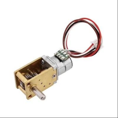 Moteur à engrenage à ver de 12 mm à angle droit DC à aimant permanent sans pinceau