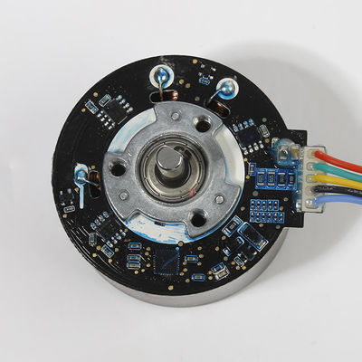 Moteur sans balai à couple élevé de 55 mm 3830 RPM Massageur BLDC Moteur 24V
