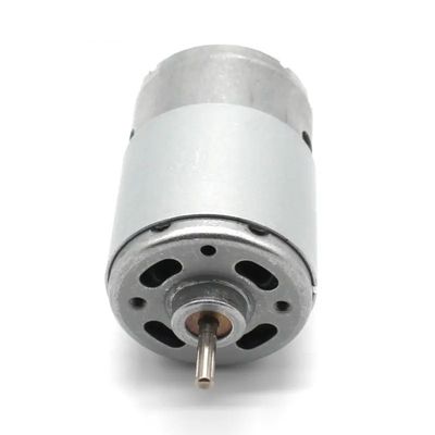 36 mm de diamètre DC 6v 12v 24v 4000rpm 6000rpm RS 545 Micro moteur à brossage au carbone pour aspirateur