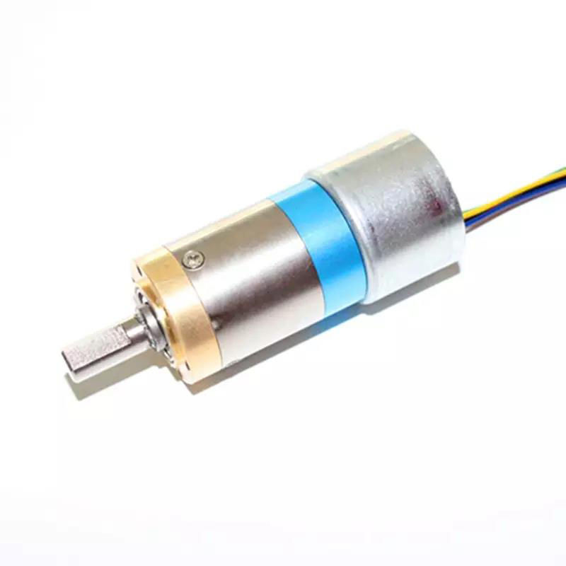 Moteur à engrenages à courant continu sans balai de 24 mm Moteur à engrenages planétaires de 12 V 24 V à couple élevé à faible bruit
