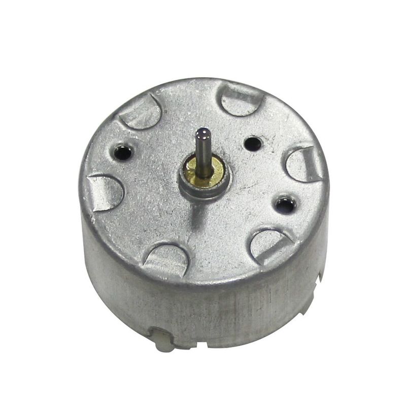 Moteur électrique à courant continu de 6 V 32 mm à faible bruit Moteur à courant continu de 500 tours par minute pour rafraîchisseur d'air