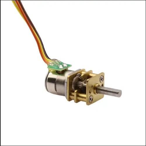 3V 5V 6V DC Micro précision moteur pas à pas brosse 10MM Moteur pas à pas minuscule à faible bruit