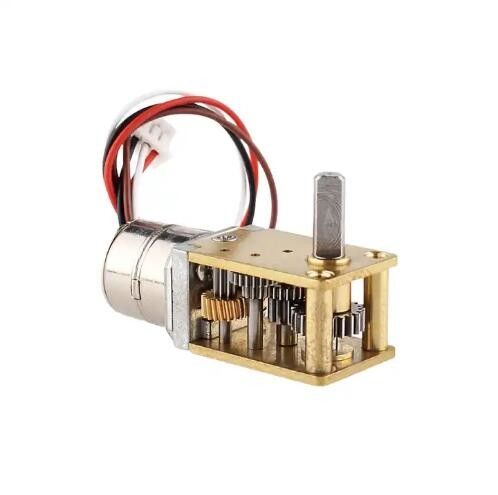 Moteur à engrenage à ver de 12 mm à angle droit DC à aimant permanent sans pinceau